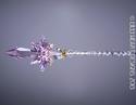 m/w Swarovski Crystal Suncatcher Large 3" Big Rosa