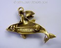 Lilli Heart Designs Cherub Angel Riding a Dolphin 