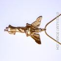 Lilli Heart Designs  Angel Large Heart of Gold Pen