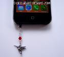 m/w Swaroski Crystal Dust Plug Smart Phone Jewels 