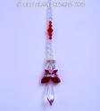 Suncatcher m/w Swarovski Crystal LARGE Red *Sweet 