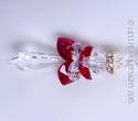 Suncatcher m/w Swarovski Crystal LARGE Red *Sweet 