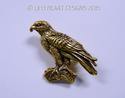Lilli Heart Designs Hawk Pinl Pin 24k Gold Plated 