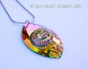 Eye of Shiva Fine Crystal Vitrail Medium Peacock C