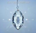 GIANT Clear Fine Crystal 76mm Clear CATS EYE Prism