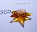 m/w Swarovski 40mm TOPAZ STAR SUNFACE with Swarovs