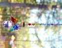 m/w Swarovski Crystal Angel Suncatcher Car Charm R