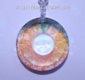 m/w Swarovski Crystal 40mm Aurora Borealis Faceted