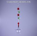 m/w Swarovski Crystal 40mm CHRISTMAS STAR Ornament