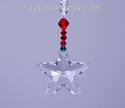 m/w Swarovski Crystal 40mm CHRISTMAS STAR Ornament