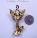 Lilli Heart Designs Angel of Hope Purple Ribbon Aw