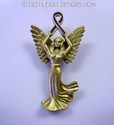 Lilli Heart Designs Angel of Hope Purple Ribbon Aw