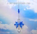 Angel Suncatcher m/w Swarovski Crystal RARE Vintag