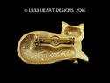 Lilli Heart Designs Vintage FAT CAT PIN You Choose
