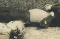 RPPc 2 Ladies Lay Down Over Bucks Lake Ca Quincy P