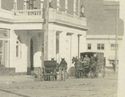 RPPc WHITE PELICAN HOTEL KLAMATH FALLS OR HORSES O