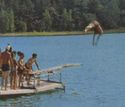 Swimming Beach Camp Lucerne Neshkoro Wi Methodist 