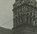 RPPc City Hall Davenport Ia Big Clock Tower 1910 I