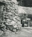 RPPc Tharp's Log House Cabin Sequoia Nat'l Park Ca