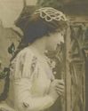 RPPc Lady Marguerite Lovely 1909 Fantasy Real Phot