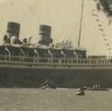 RPPc Bermuda Cruise Steamship Comming Into Harbor 