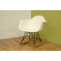 Wholesale Interiors-Rocking Chair White Plastic-DC