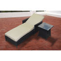 Tk Classics-Cancun Wicker Patio Chaise Lounge With