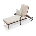 Pair Of Primrose Outdoor Cast Aluminum Chaise Loun