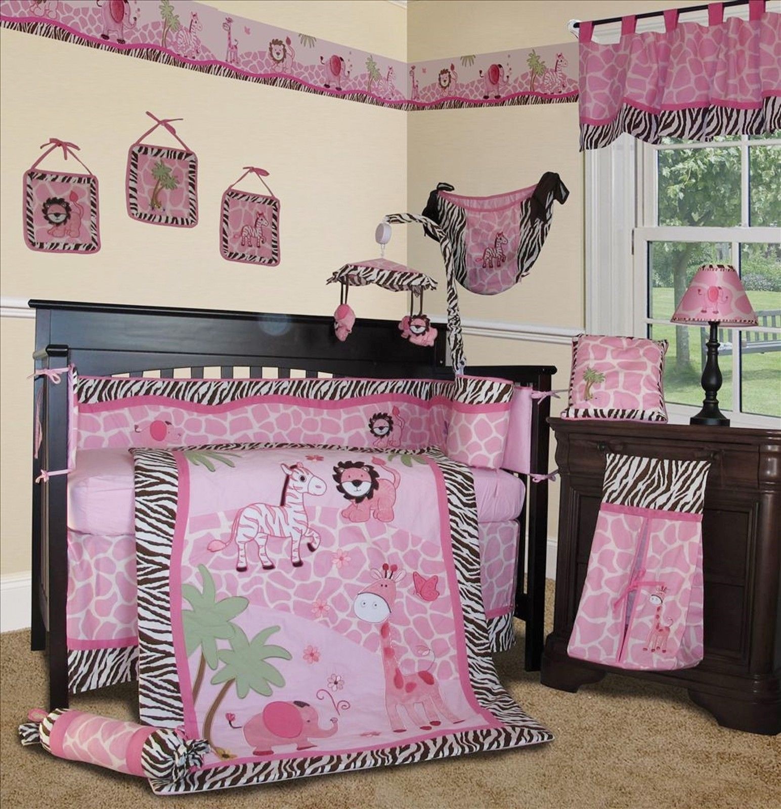 cute girl crib bedding