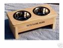CAT FEEDER DISH BOWLS ELEVATED 4 INCHES TALL WITH 