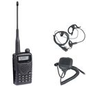 Programmable UHF Portable Radio/Walkie-Talkie with
