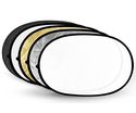 24" x 36" COLLAPSIBLE Reflector Discs/Ovals with F