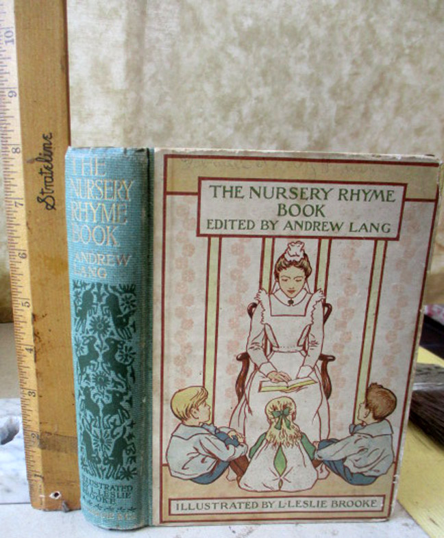 THE NURSERY RHYME BOOK,1897,Edited Andrew Lang,Illustrated | eBay
