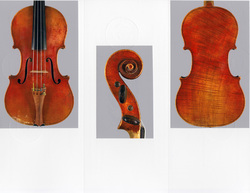 A rare, fine French certified 3/4 violin by Nicolas