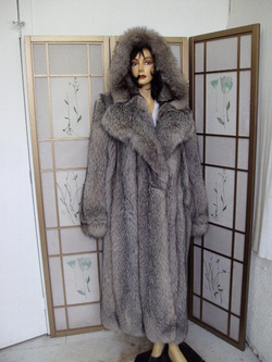 Lumignon tweed fur snow jacket【ダークグレー】 Lumignon original ♥ tweed fur snow jacket【ブラック