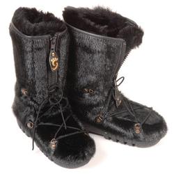 winter fur boots mens