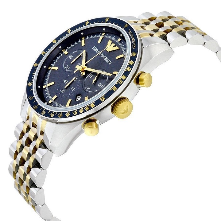 mens emporio armani sports tazio chronograph watch ar6088