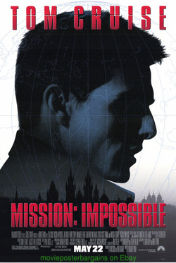 MISSION IMPOSSIBLE I & II Advance Style Originals MOVIE POSTER