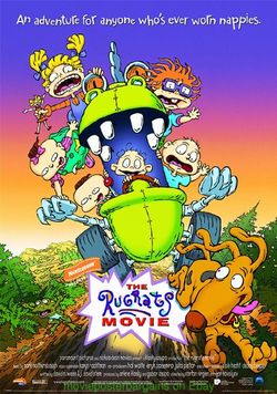 ラグラッツ・ムービー ポスター B2 1998年 The Rugrats THE RUGRATS MOVIE MOVIE POSTER DS 27x40 ANIMATION FILM 1998 BASED