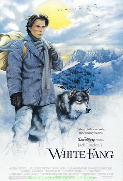 WHITE FANG MOVIE POSTER Original DS 27x40 Inch 1991 Film JACK