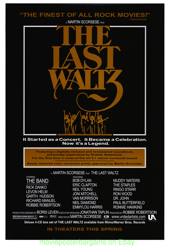 激安価格の the Re-Release a band Last last POSTER waltz 27x40