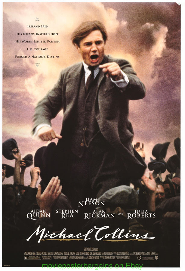 MICHAEL COLLINS MOVIE POSTER Original 27x40 Style B LIAM ...
