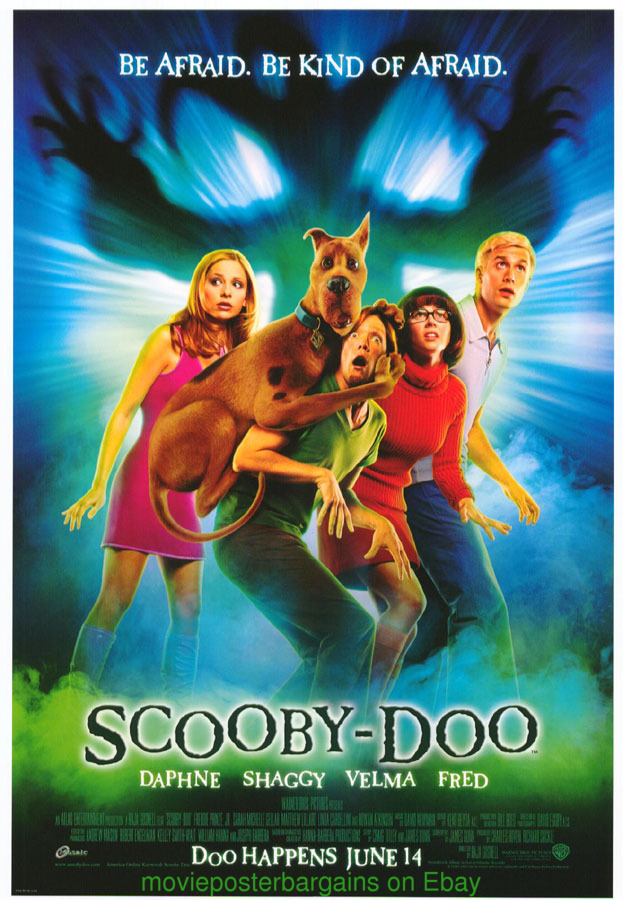 SCOOBY-DOO ON ZOMBIE ISLAND MOVIE POSTER 1988 ORIGINAL 27x40 FIRST ...