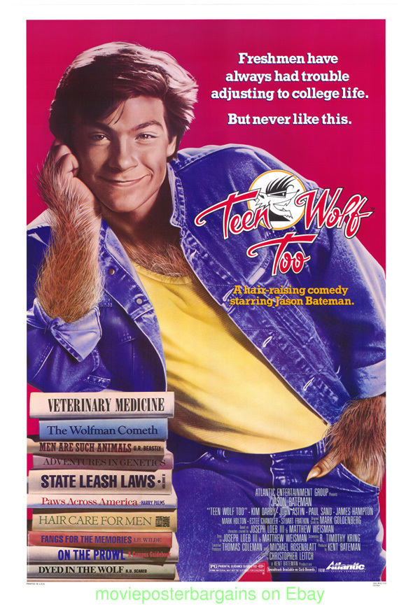 Teen Wolf Too Movie Poster 1987 Jason Bateman On Popscreen 