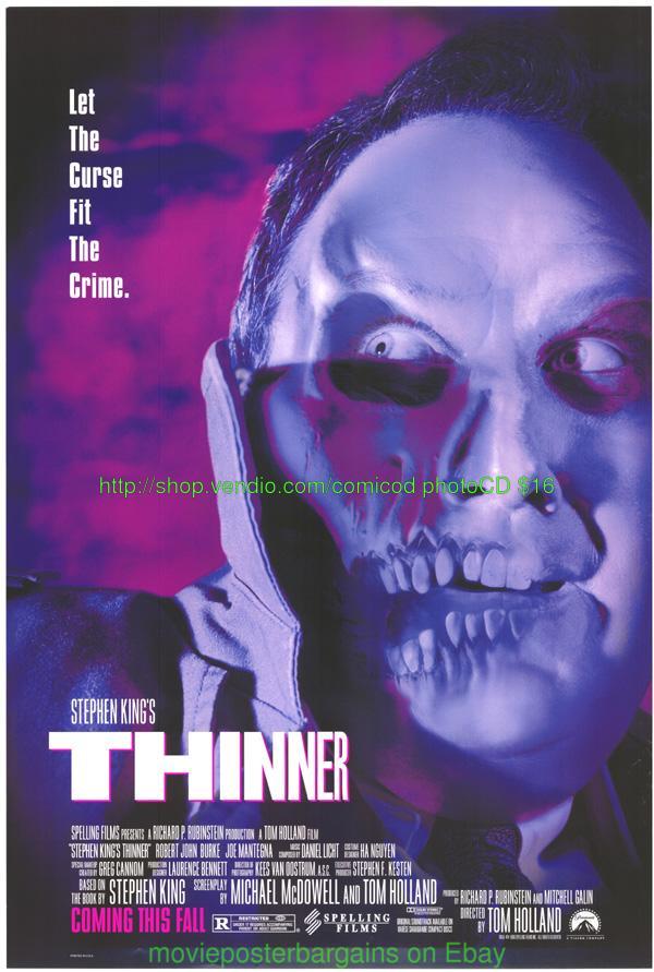 GRAVEYARD SHIFT Movie Poster Horror Stephen King