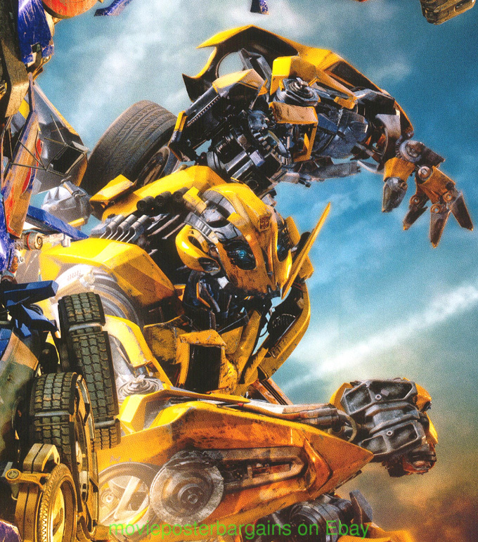 TRANSFORMERS 2 MOVIE POSTER Original DS 27x40 Final IMAX Version ULTRA