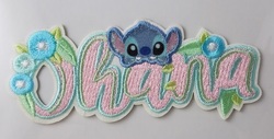 Disney Parks Patched Stitch Ohana Cute Lilo Adhesive Patch NEW