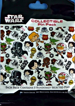 star wars mystery pin set