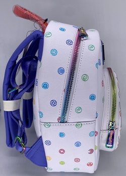 Disney parks EPCOT 40 Rainbow Accent loungefly Backpack Disney Parks Loungefly WDW Epcot 40 Anniversary Iridescent  main image 2
