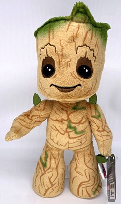 Groot HugMe Plüsch – Interaktives Vibrieren, 40,6 Cm, Offiziell Lizenziertes Marvel-Spielzeug